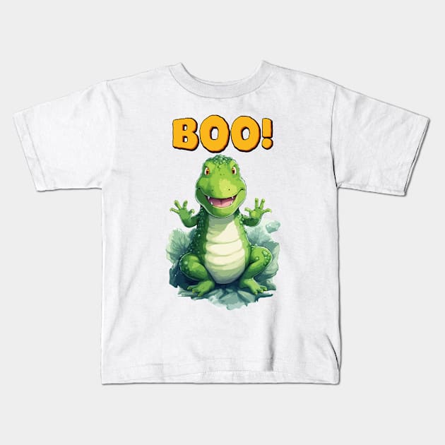 Just a Playful T-Rex Kids T-Shirt by Dmytro